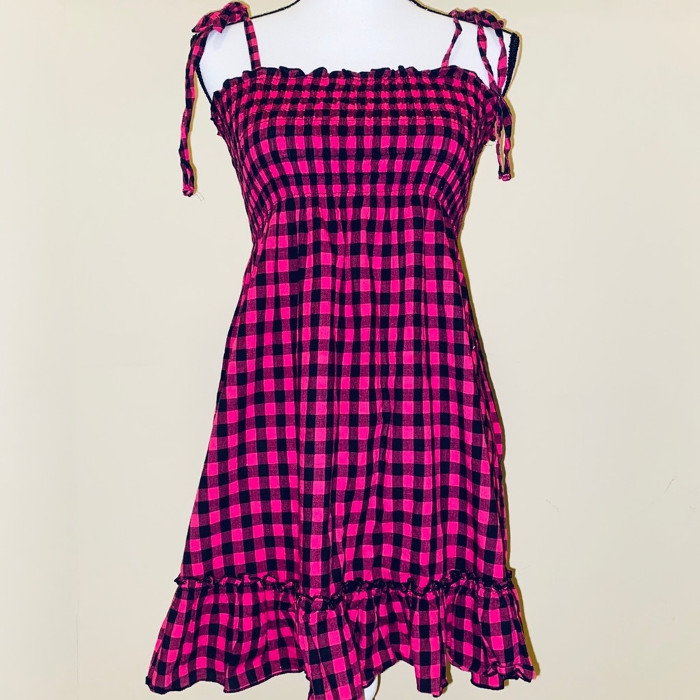 💐Checked Dress 💖